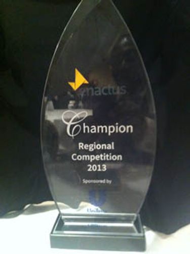 Regional Award spring 2013