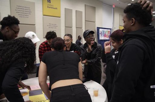 Students involved in a S.P.E.A.K. activity