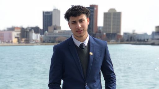 Abderahmane Naidjate is a junior majoring in engineering at UMassD