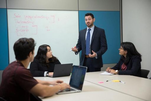 Dustin Marlan teaching