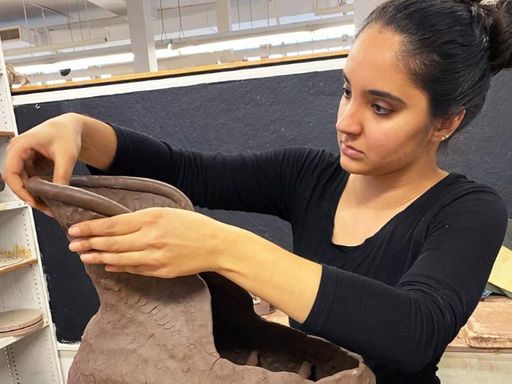 Valleri Rami, MFA student at UMassD's College of Visual and Performing Arts