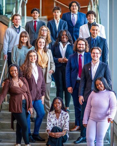 Student Government Association group photo