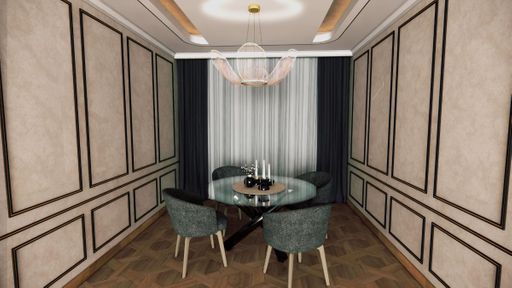 Rendered pictures from the IES Boston Lighting Competition.