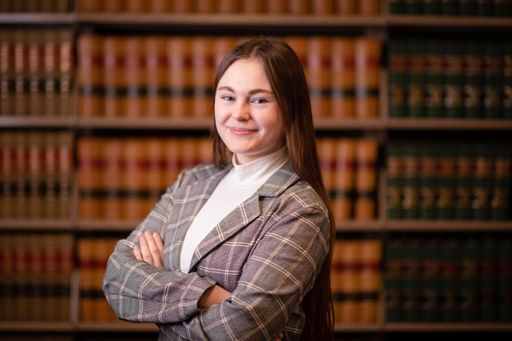 CAS alumna, Law student, scholarship recipient