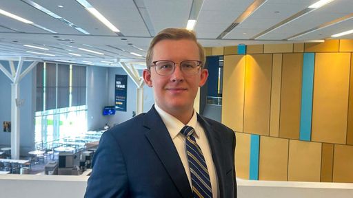 Sean Perrine pictured in the Grove