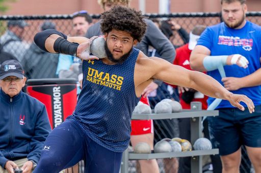 Alexander pictured at the 2026 Outdoor Track & Field National Championships.