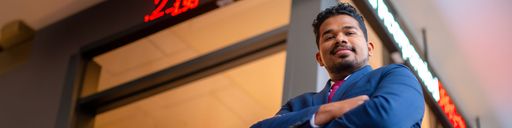 Portrait of Jeevan Teja Araveti '24: Quantitative Finance