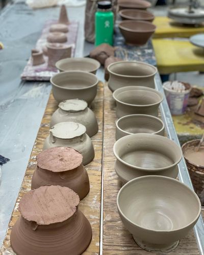 Ceramics Bowls made for the Empty Bowls fundraiser in New Bedford