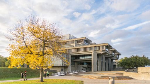 Campus library exterior