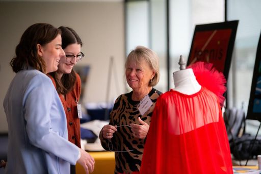 Fashion design students at the CEAG Scholar Awards Ceremony