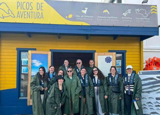 Nursing students in the Azores, Portugal.