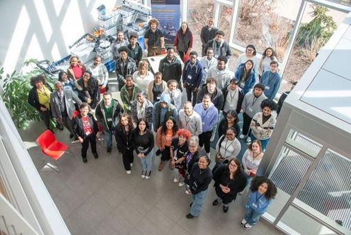 The next generation of leaders–Extern members and staff pause for a group photo at the URI Bay Campus