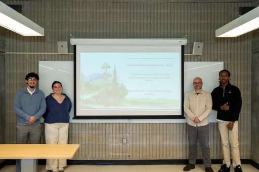 Students partnered with Dartmouth Natural Resources Trust