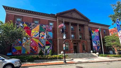 Being Seen in downtown New Bedford during Pride Month 2025.