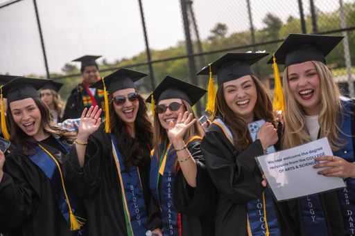 Students pictured at Commencement 2026.