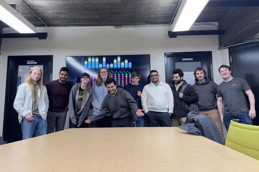 The students of the UMassD Cyber Games team