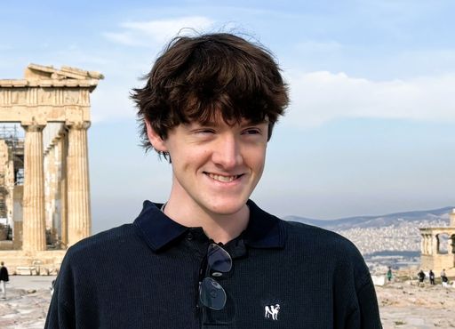 Interior architecture and design student Wyatt Carlton '26