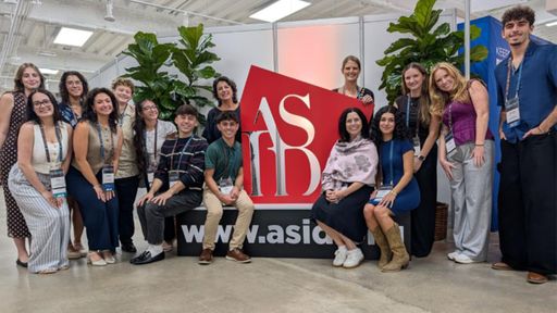 Botti-Salitsky and McGoldrick pose with UMass Dartmouth Interior Architecture + Design students at the ASID National Award Ceremony.
