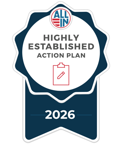 2026 Highly Established Action Plan Badge