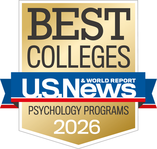 U.S. News and World Report Badge Best Undergraduate Psychology Programs