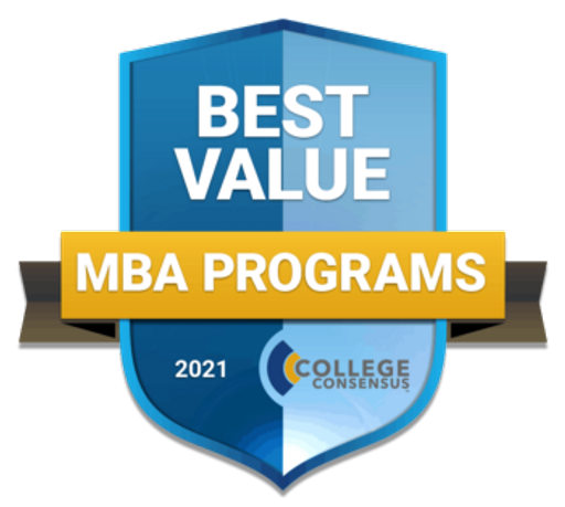 Best Value MBA Program badge