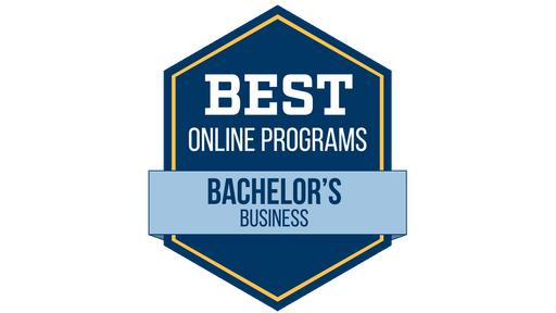 Best Online Programs Bachelor's Business Badge