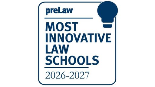 preLaw Magazine Most Innovative Law Schools 16x9 Main Image.