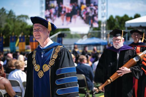 Chancellor Fuller at UMass Law Commencement for the Class of 2020 & the Class of 2021