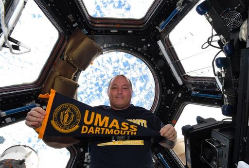 Scott Tingle '87 in space