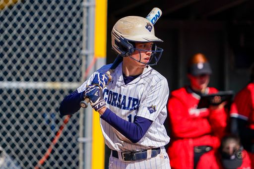 Raelynn Perregaux at bat