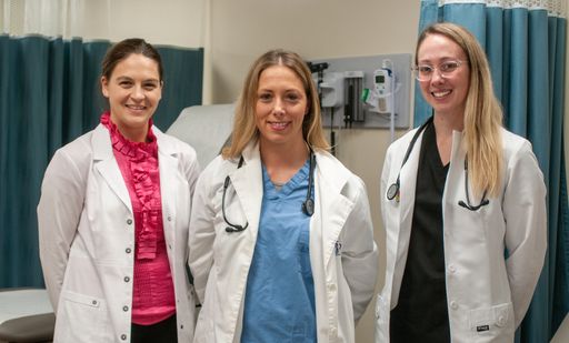 DNP students in Nursing Lab