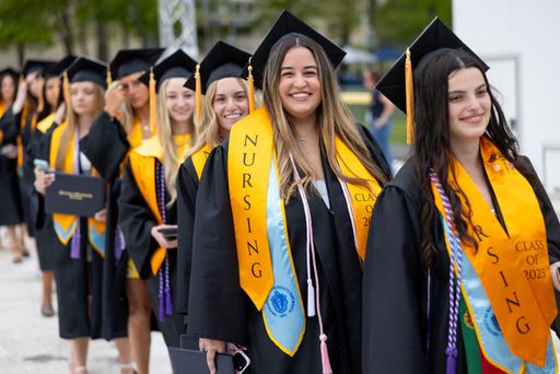 Nursing Student at Commencement