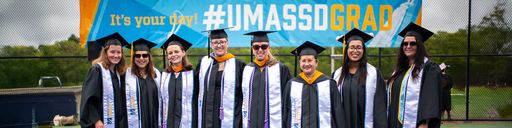 Online graduates at Commencement