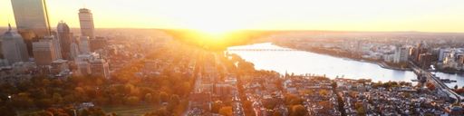 Boston aerial view