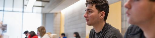 Student in the classroom