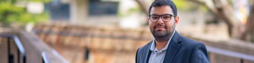Portrait of Healthcare Administration student Pushkar Bhatia '24