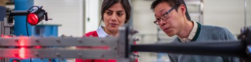 Hangjian Ling's research group in the Turbulent Channel Flow Facility