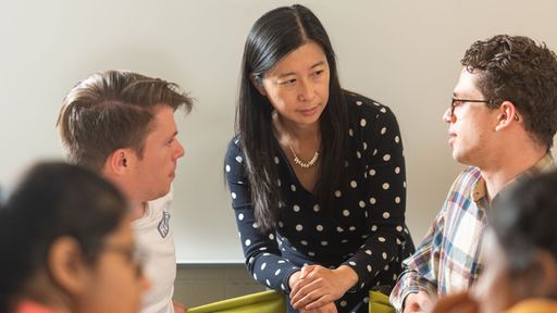 Engineering faculty teaching graduate students