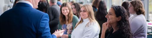 Students with Mary Kayyal at Psi Chi Psychology Research Conference 2023