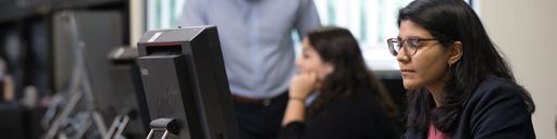 UMass Law student studying