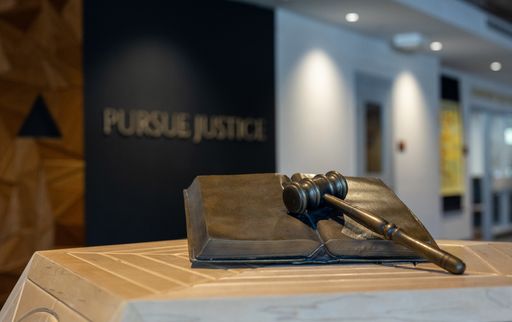 UMass Law Lobby.