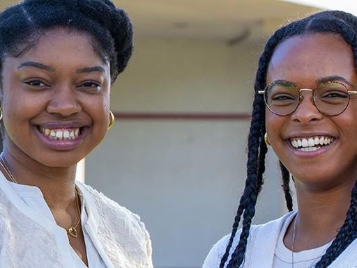 UMass Law students in front of the UMass Law building