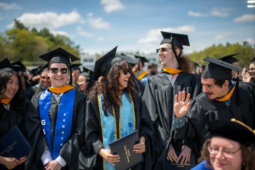 SMAST graduates at the 2024 commencement ceremony