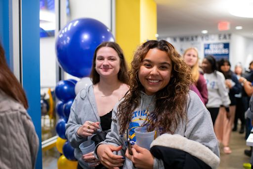 UMassD Students at Moonlight Breakfast