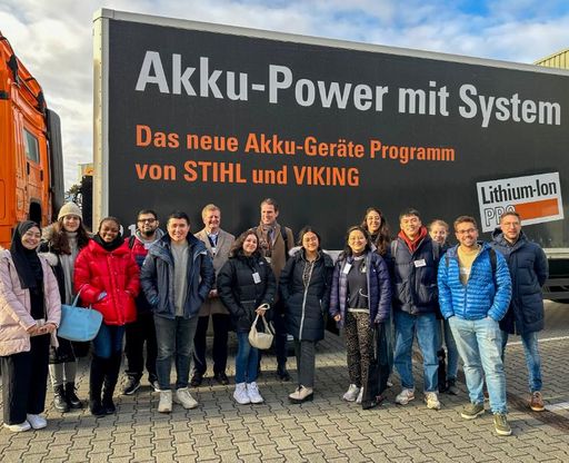 Group excursion to Stihl