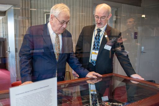 Barney Frank previewing his collection