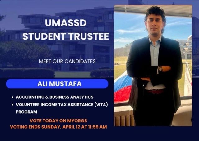 Student Trustee | Student Affairs | UMass Dartmouth