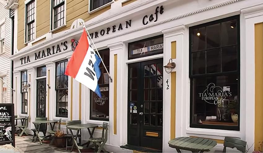 Tia Maria’s European Café in downtown New Bedford