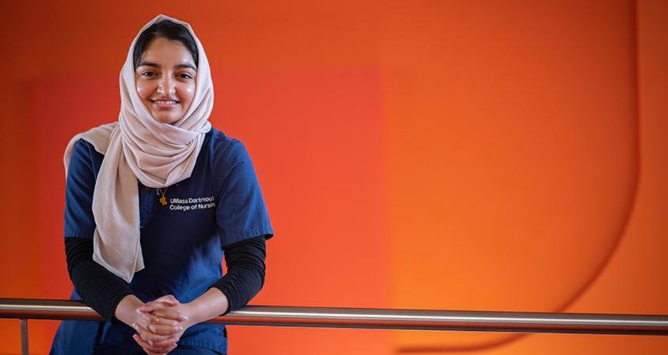 Amana Khatib, UMassD nursing student