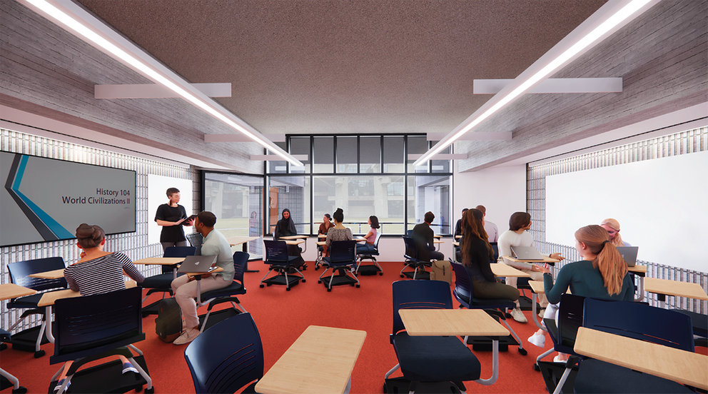 LARTS Classroom Rendering Photo
